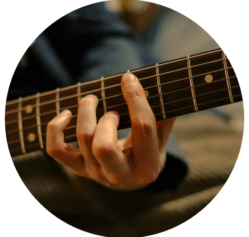 Guitar lessons tile